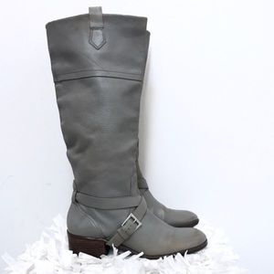 Pour La Victoire tall leather boots